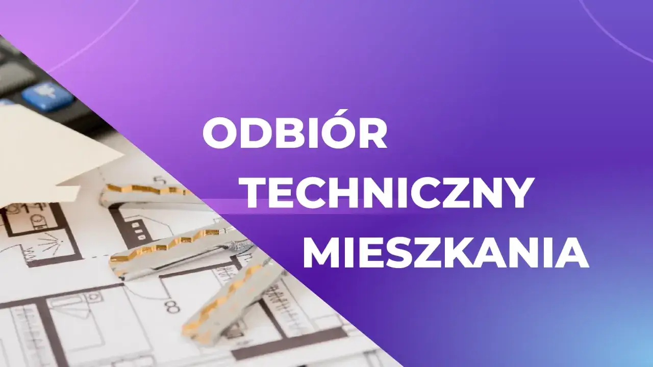 Klucze na planie mieszkania, napis 